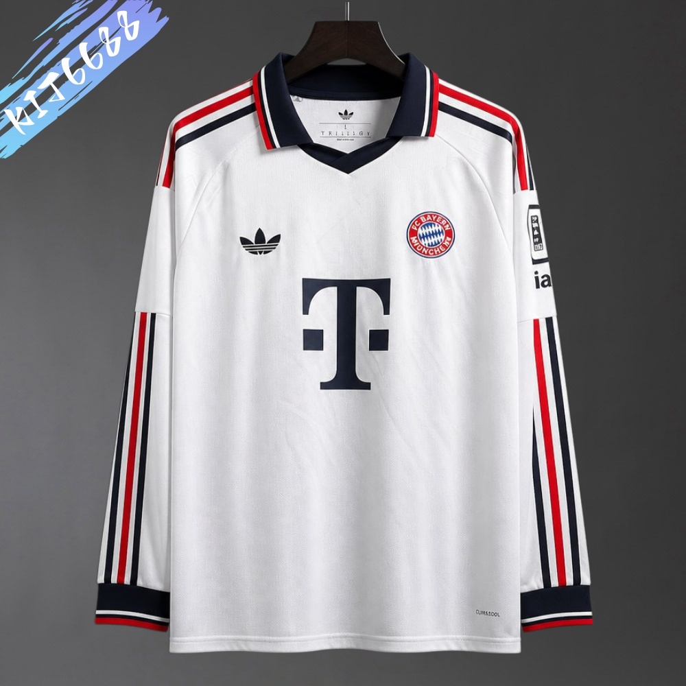 2026/2027 Bayern Munich  Away Long-Sleeve Football Shirt (Fan Edition)