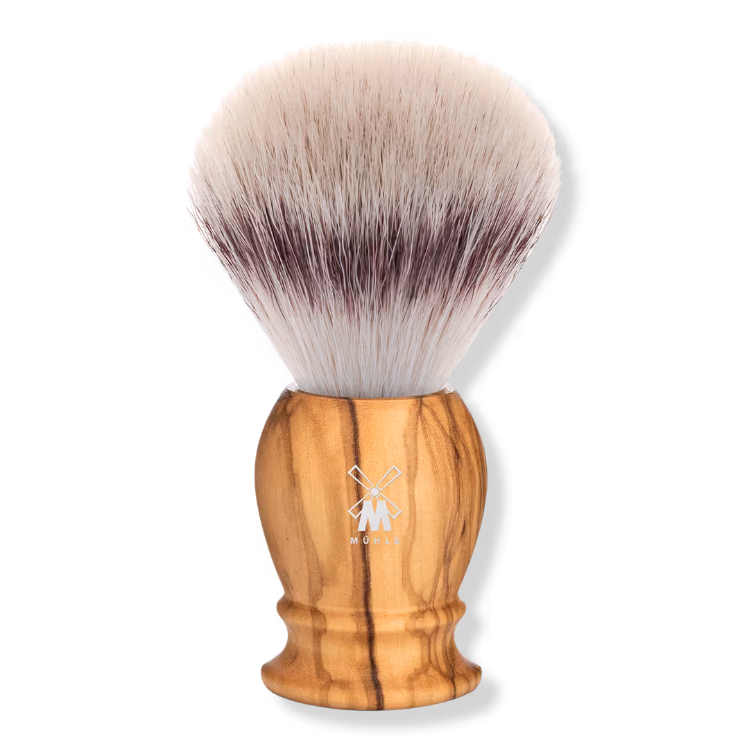 MÜHLE  Classic Olive Wood Silvertip Fiber Shaving Brush