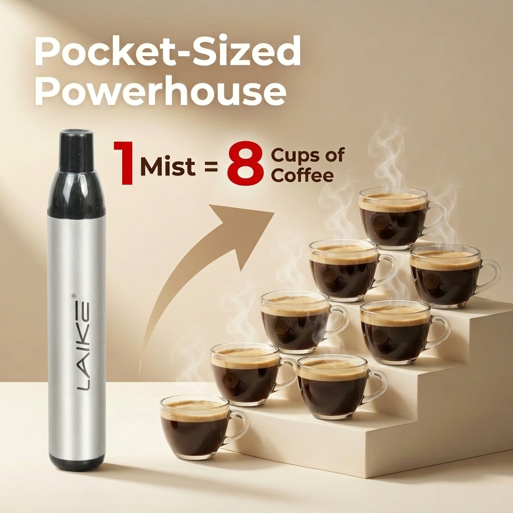 Americano Flavor Coffee Mist(Liquid-Free Energy, 0 Nicotine)
