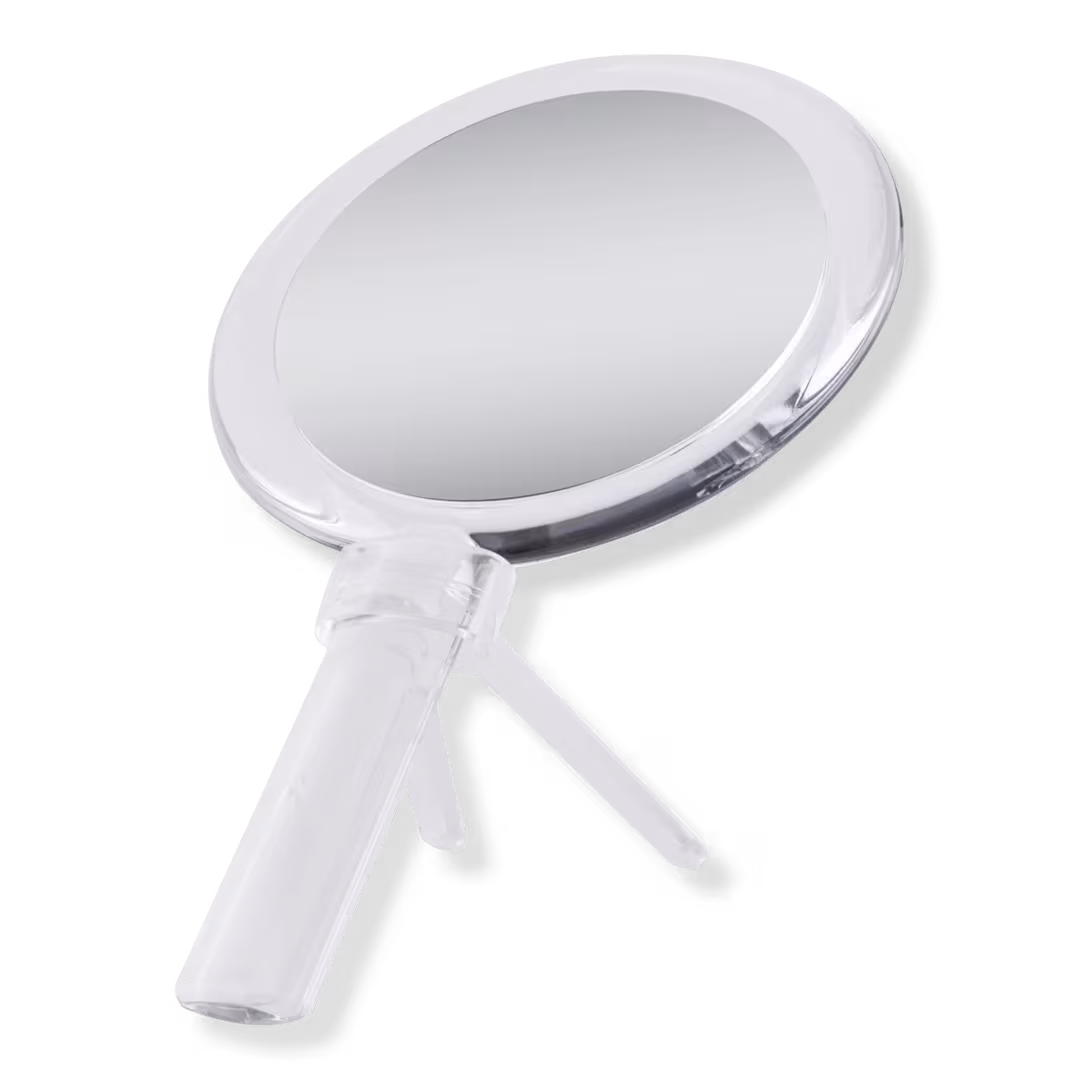 Zadro  Double-Sided Hand Mirror with 5X/1X Magnifications & Stand