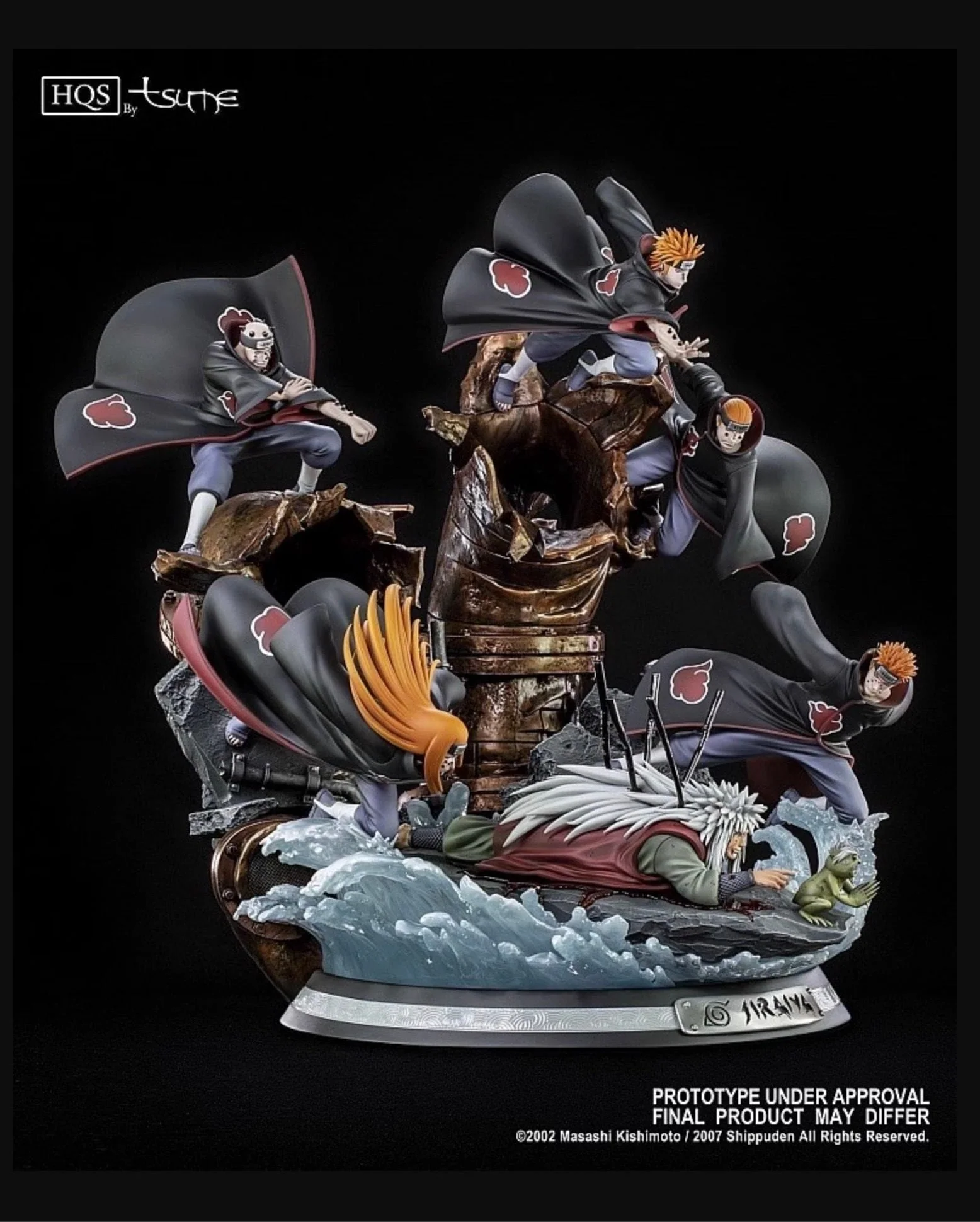 Tsume Studio - Licensed Six Path Pain VS Jiraiya | 版权 六道佩恩VS自来也