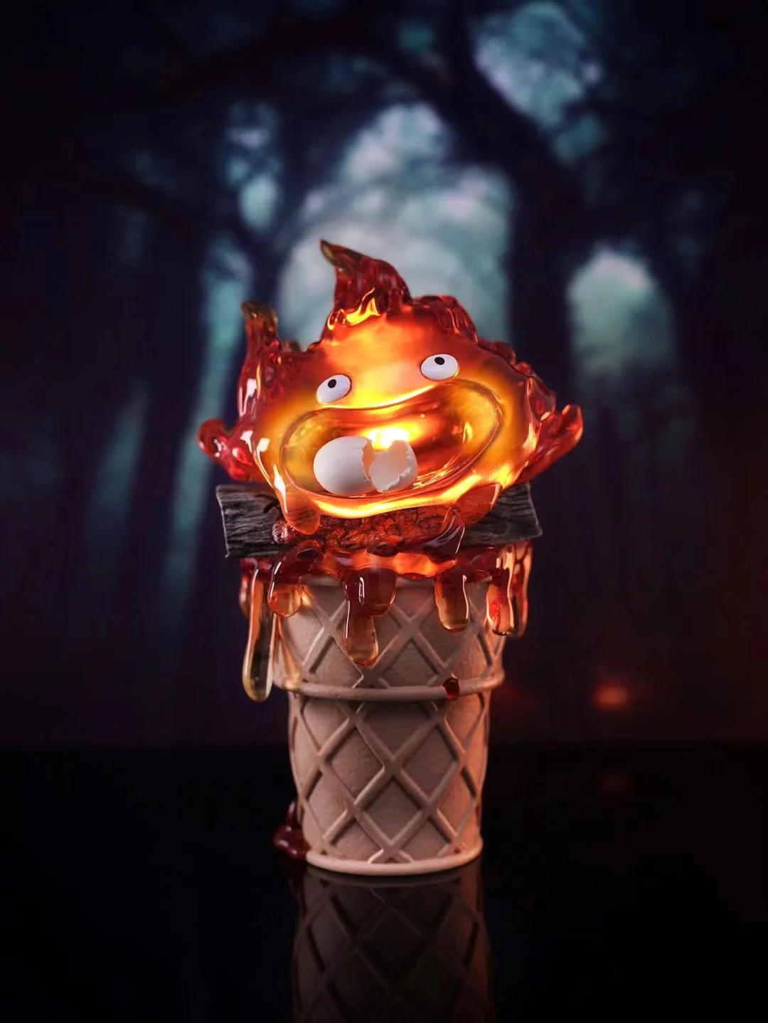 LongMiao Studio - Howl’s Moving Castle Ice Cream Calcifer | 哈尔的移动城堡 冰淇凌卡尔西法