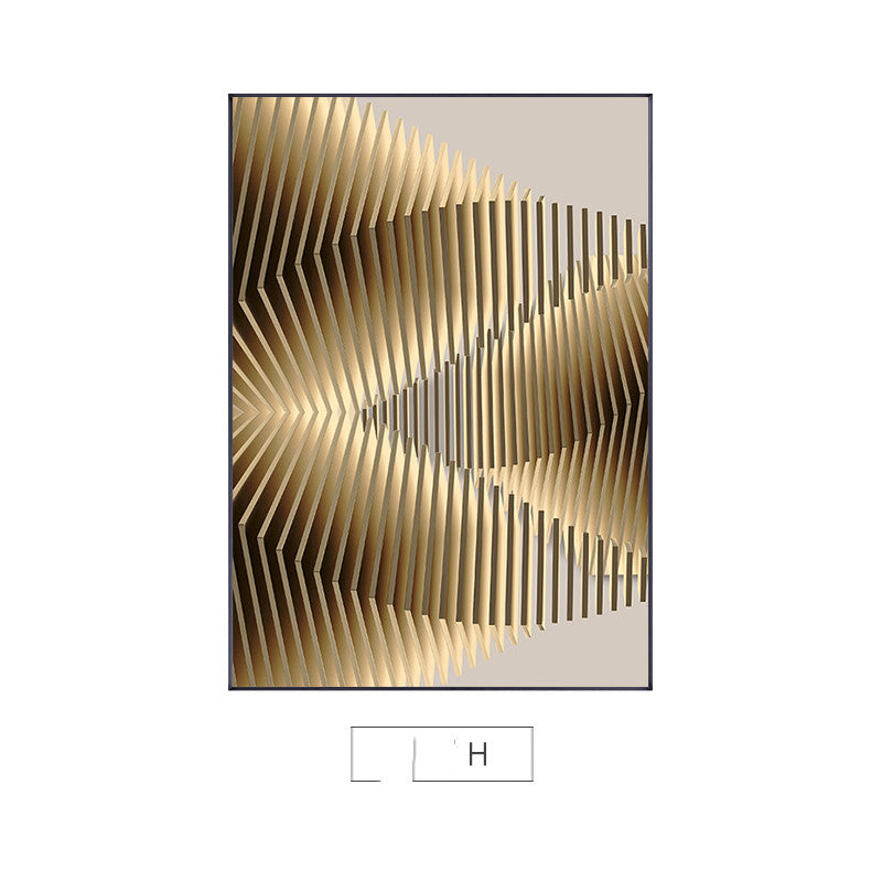 Abstract Geometric Art Canvas