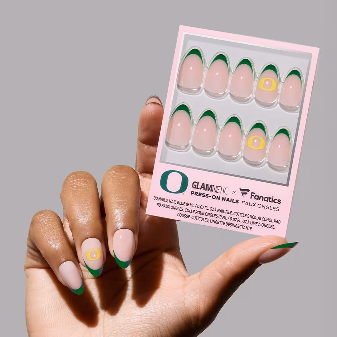 Glamnetic x Fanatics Nail  Oregon Ducks Press-On Nails