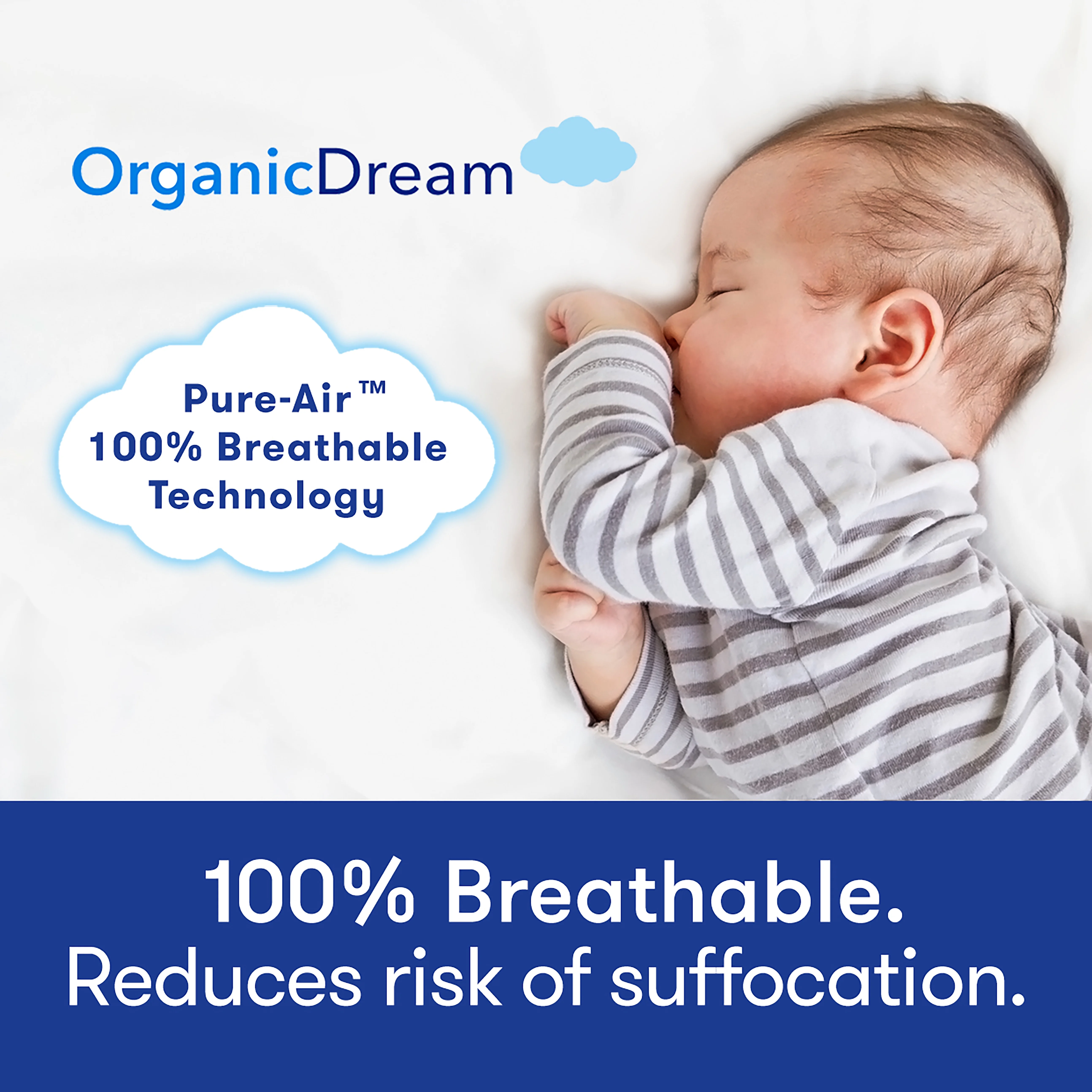 Organic Dream Organic Cotton Crib Mattress Cover