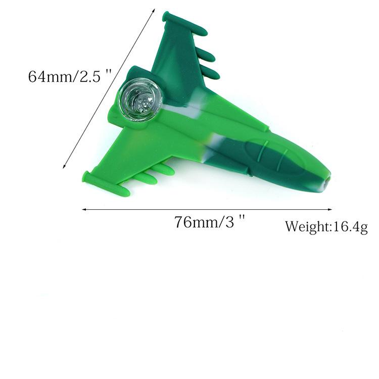 Camouflage Aircraft Novelty Weed Pipe