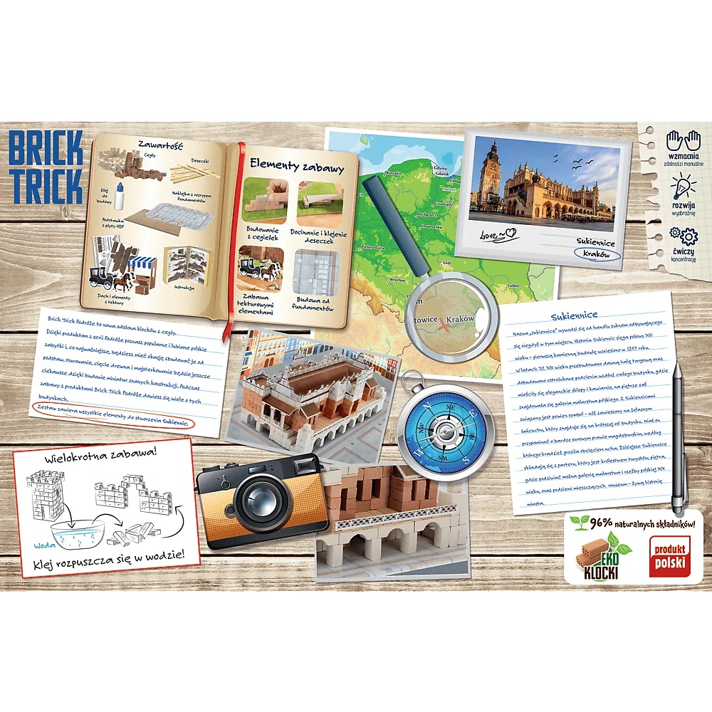 Brick Trick Podróże - Sukiennice