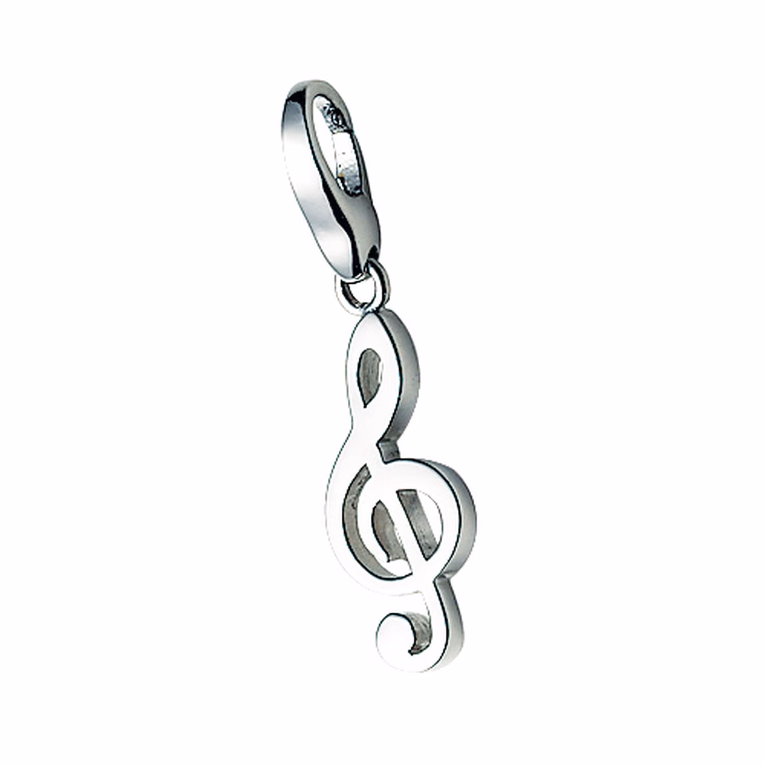 Charm Notenschlüssel, Silber 925