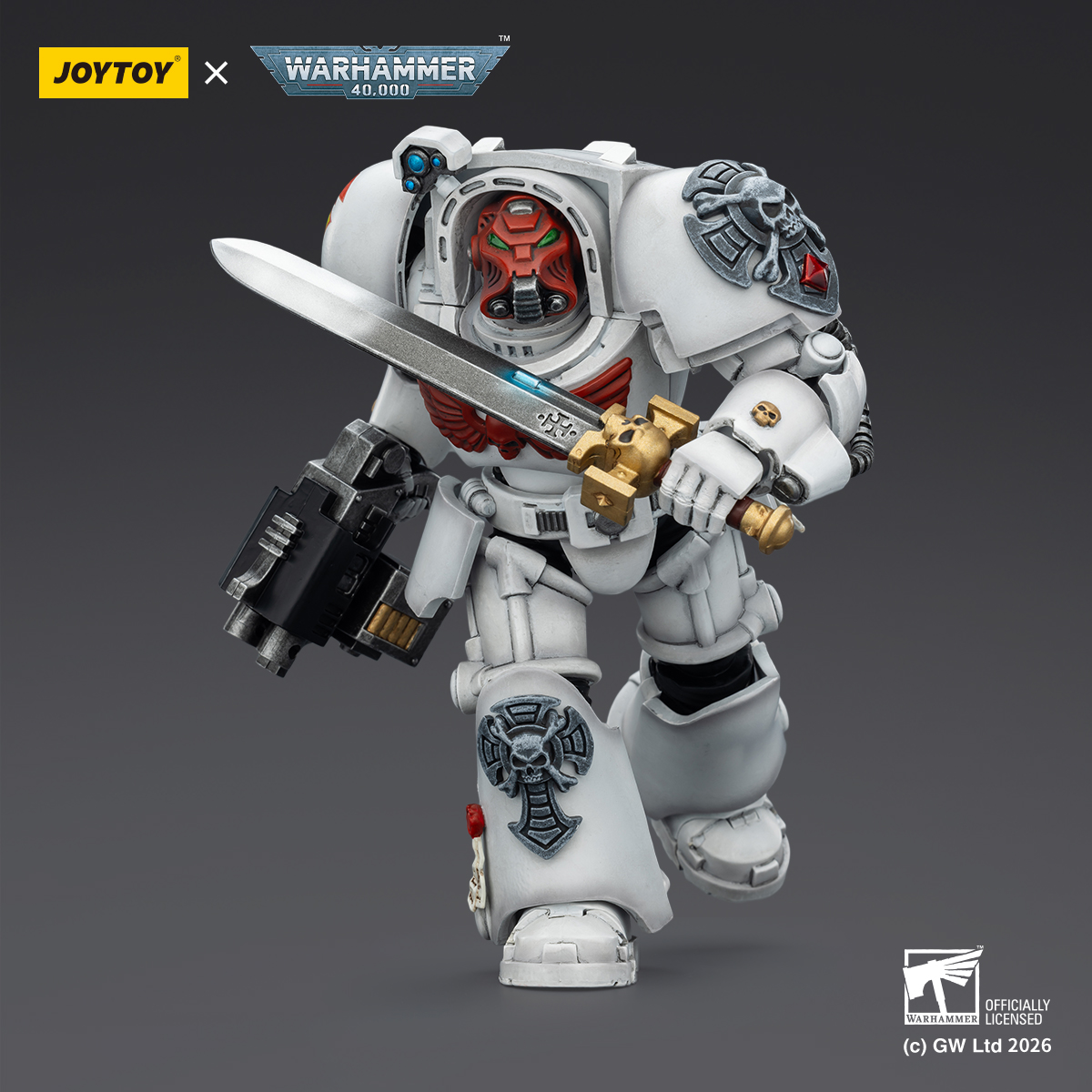 JOYTOY Warhammer 40k 1: 18 White Scars Terminators - JOYTOY WORLD