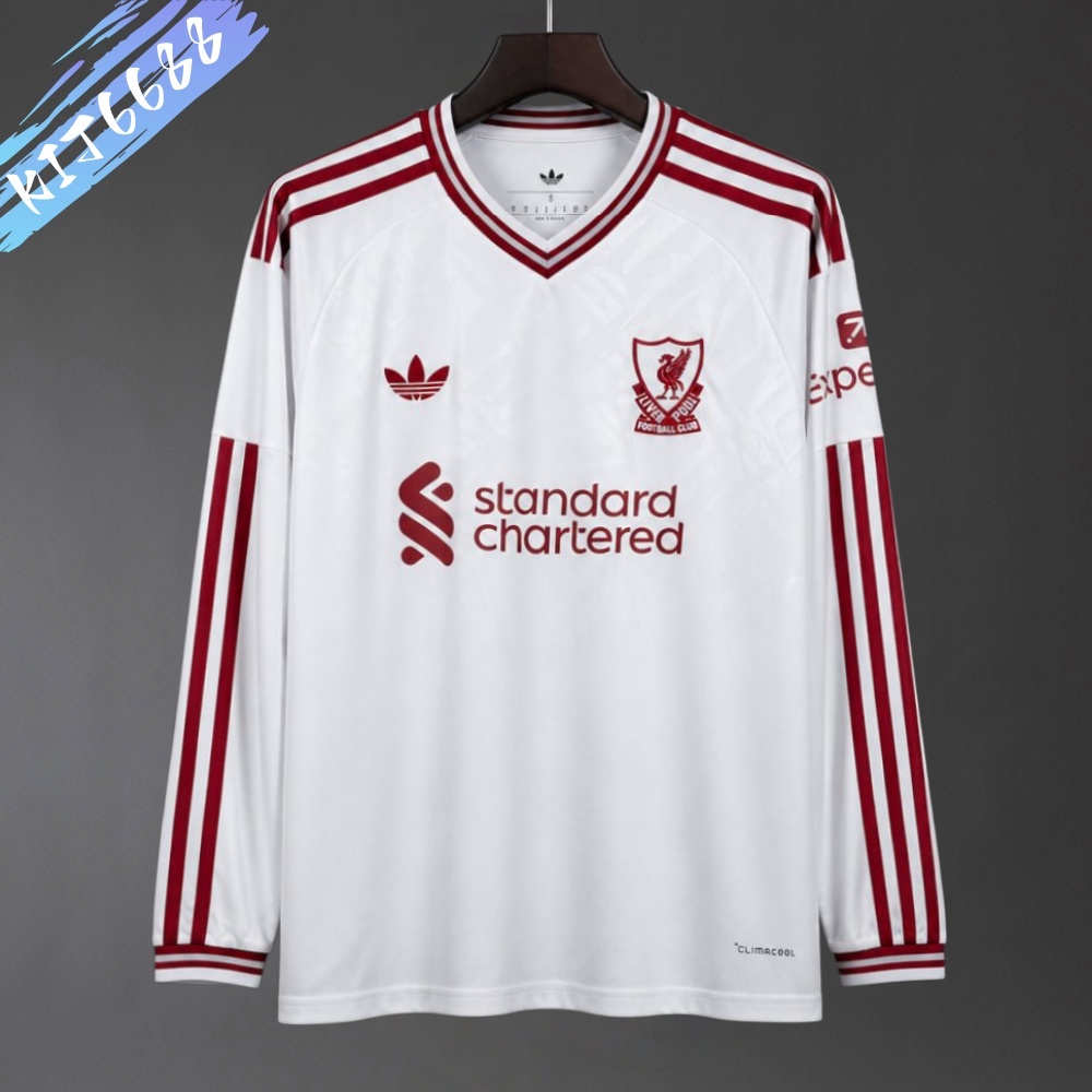 2026/2027 Liverpool Away Long Sleeve Football Shirts (Fans version)
