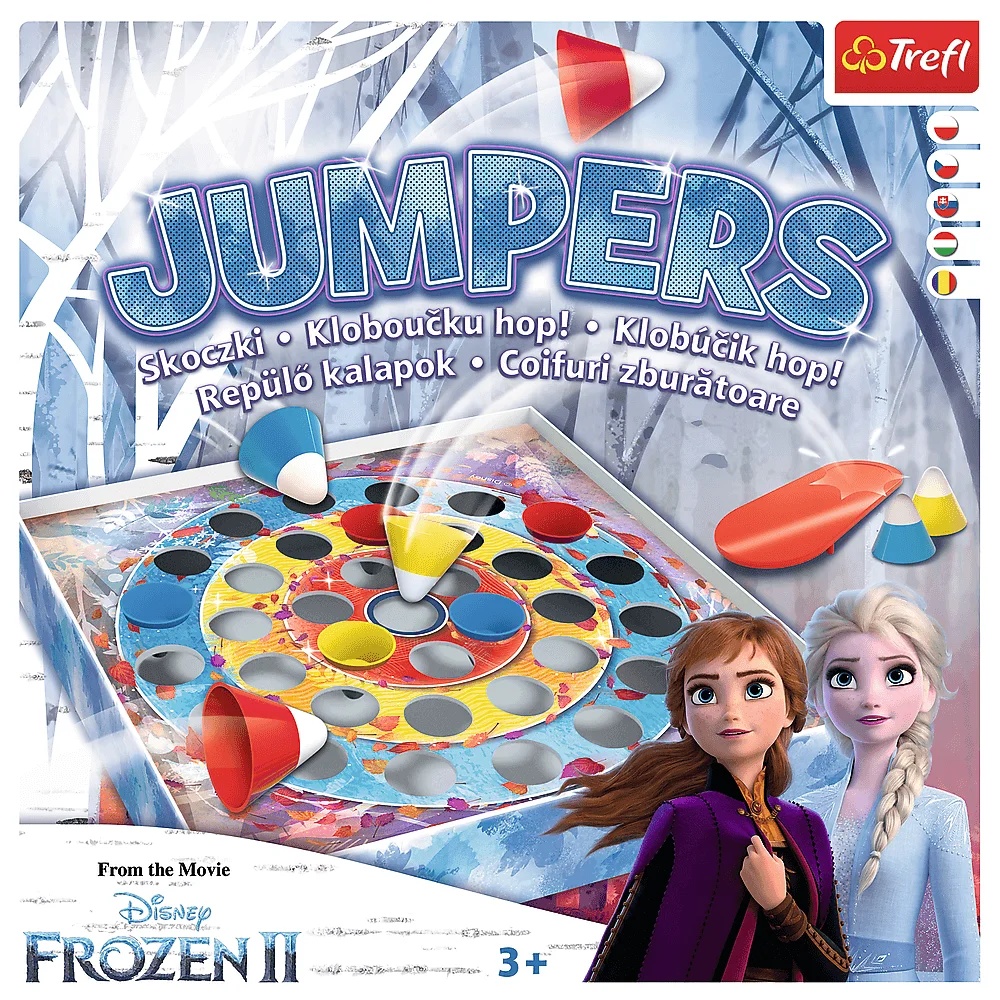 Gra Zręcznościowa Skoczki Kraina Lodu