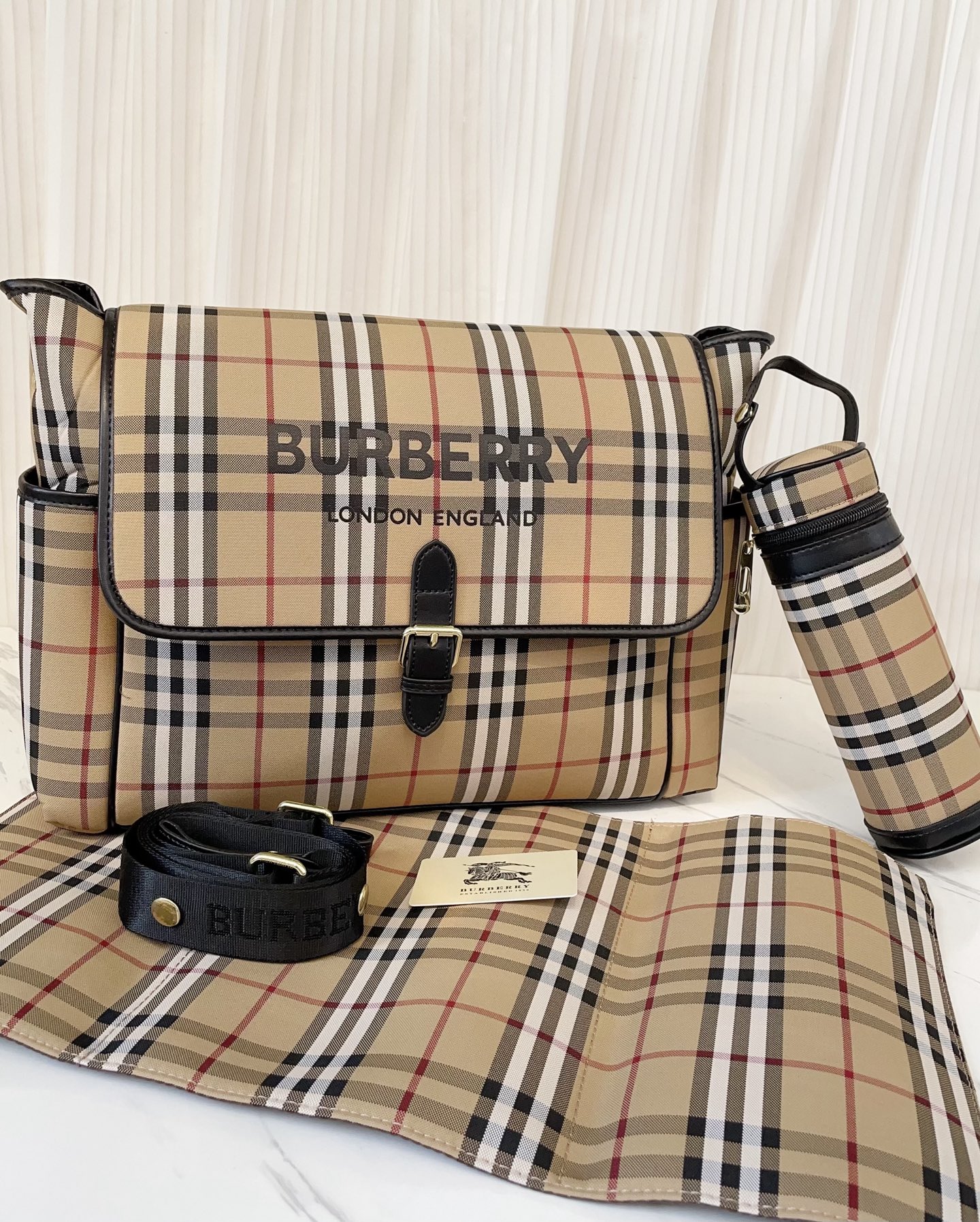 Burberry Vintage Check Changing Bag