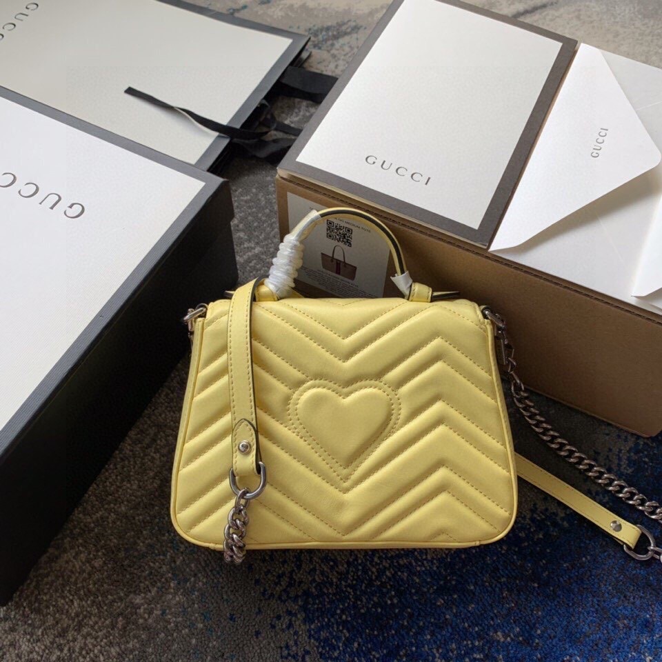 Gucci GG Marmont mini top handle bag 547260