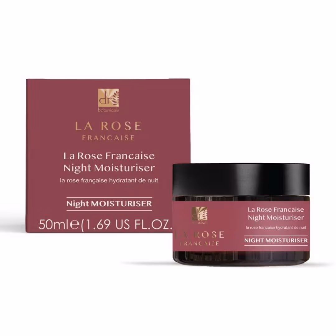 Dr Botanicals  La Rose Francaise Anti-Aging Night Moisturiser