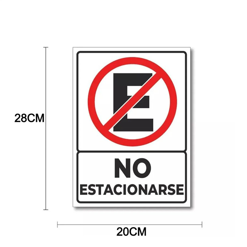 New warning stickers for prohibited signs, Amazon cross-border Spain fun warnings