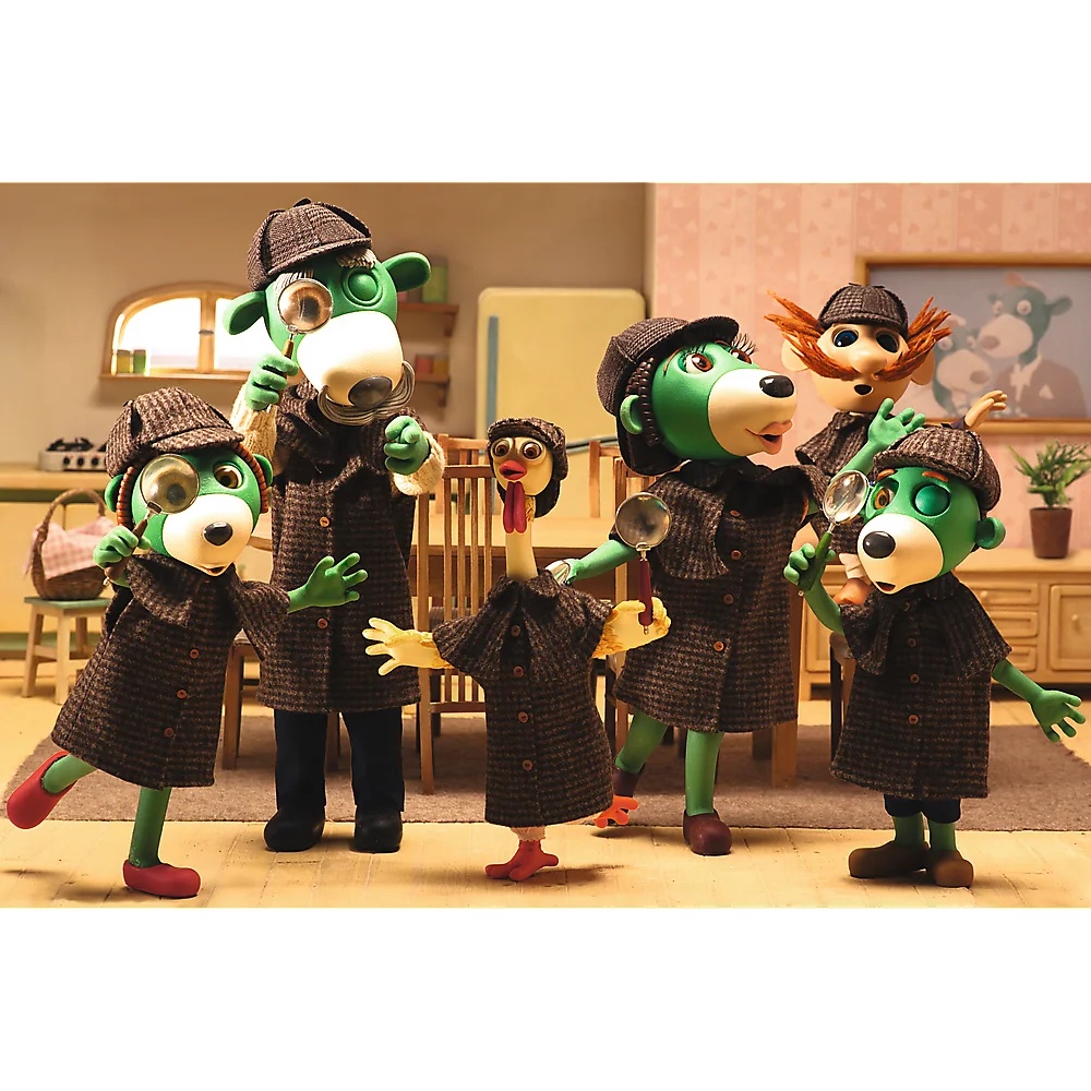 Puzzle Rodzina Treflików, 60 El. Na Tropie