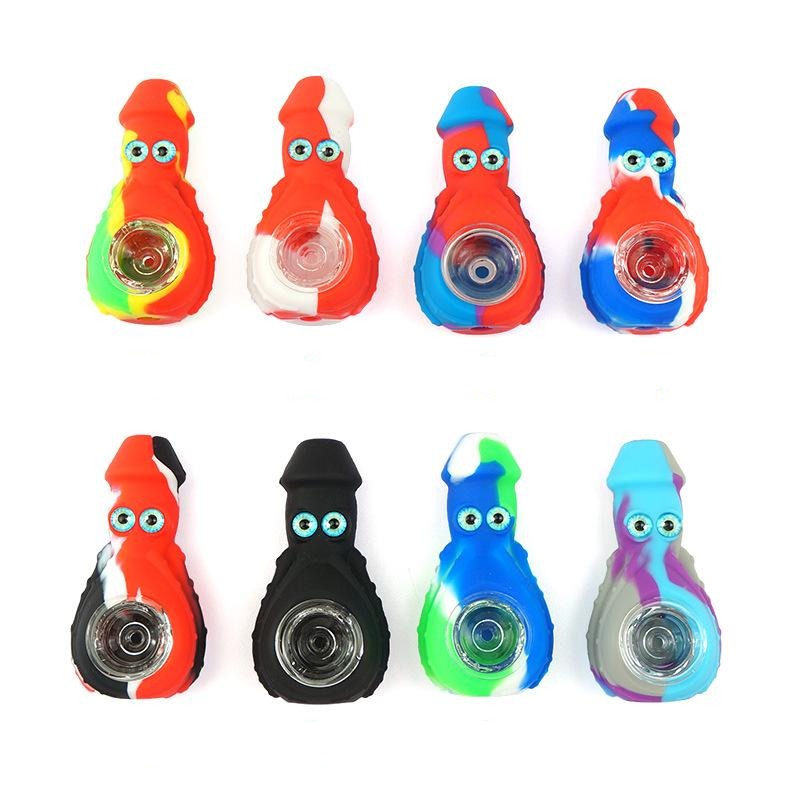 Octopus Silicone Novelty Pipe