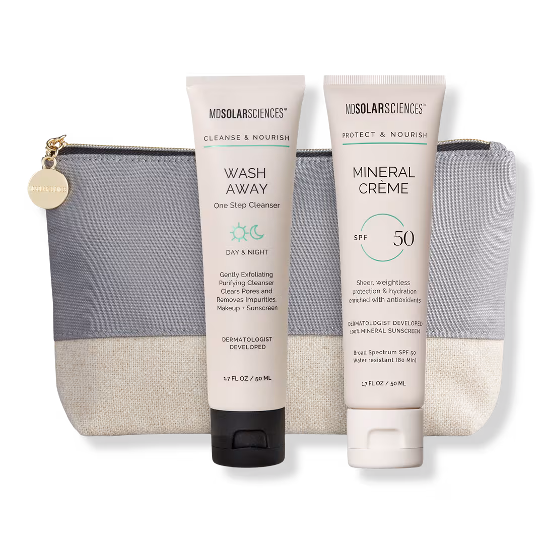 MDSolarSciences  Sensitive Skin Bundle - Mineral SPF & Gentle Facial Cleanser