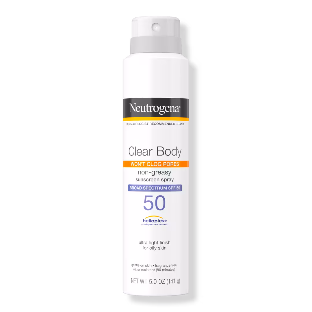 Neutrogena  Clear Body SPF 50 Sunscreen Spray