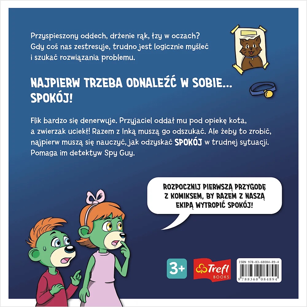 Komiks Spy Guy, Na Tropie Spokoju