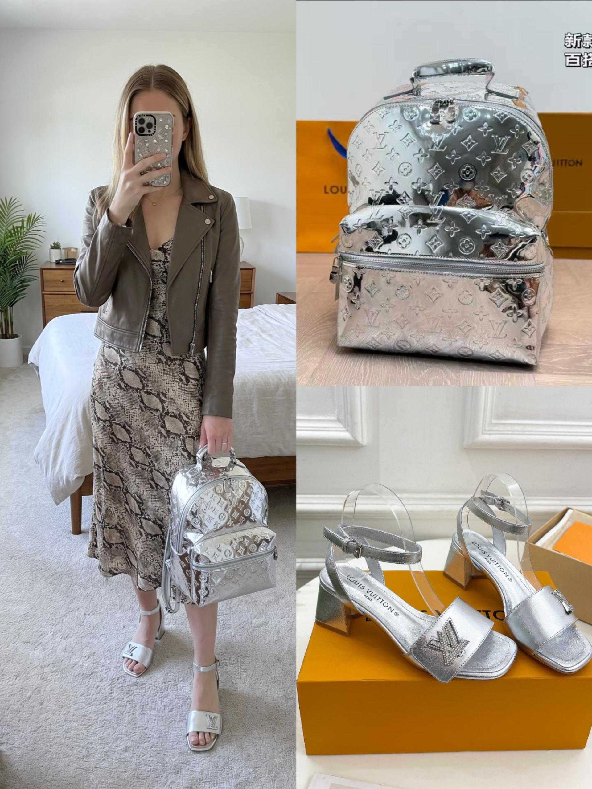 LV Shoes & Bag Set