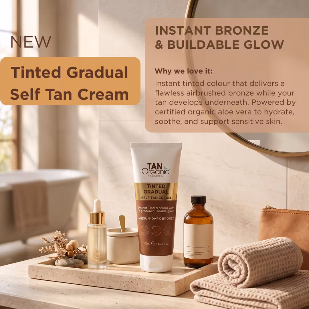 TanOrganic  Tinted Gradual Self Tan Cream
