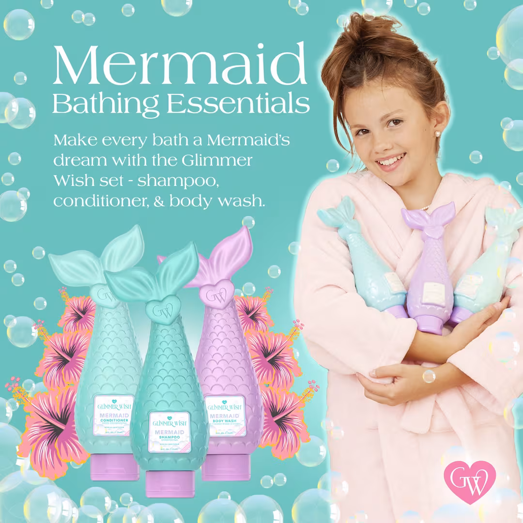 Glimmer Wish  Mermaid Hair and Body Essentials