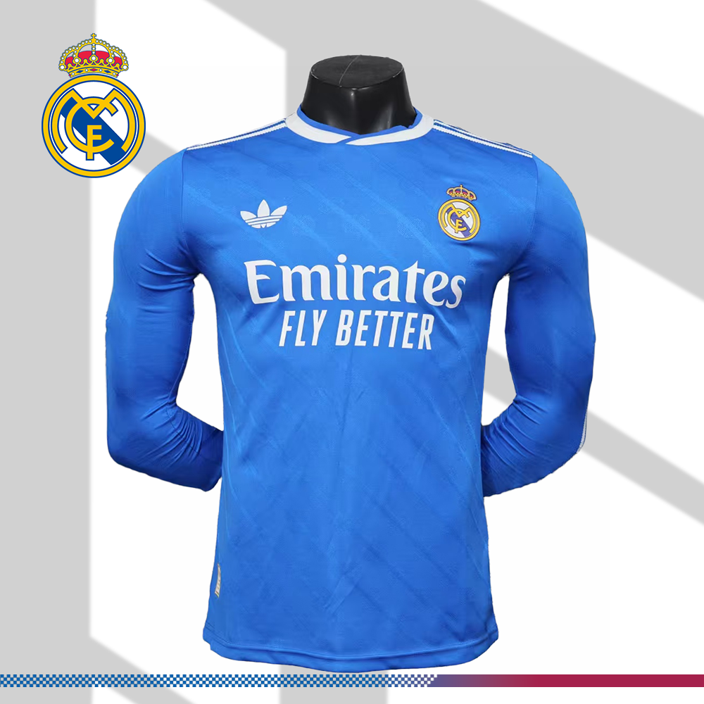 2025/2026 Real Madrid Third long sleeves Football Shirt (Player）
