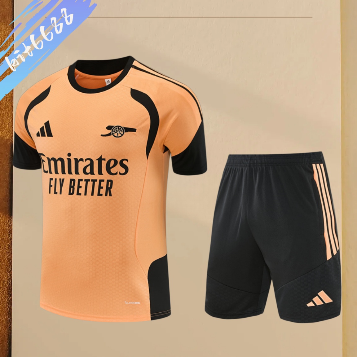 26/27 Arsenal Short sleeved Training Suit (Adult Kids socks)