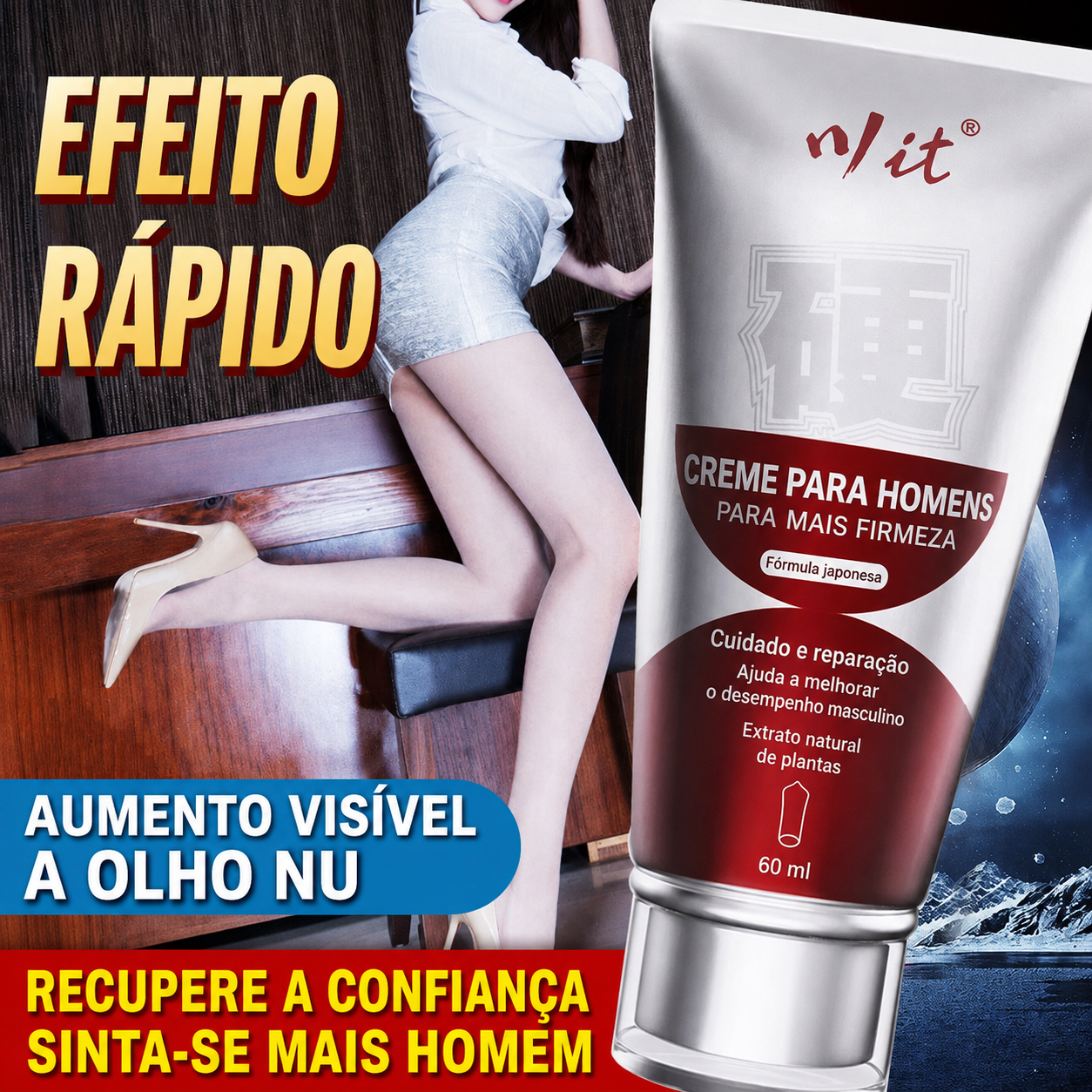 【Importado do Japão】Gel de Aumento e Atraso da Farmácia Kawai, ajude você a praticar a técnica de 
