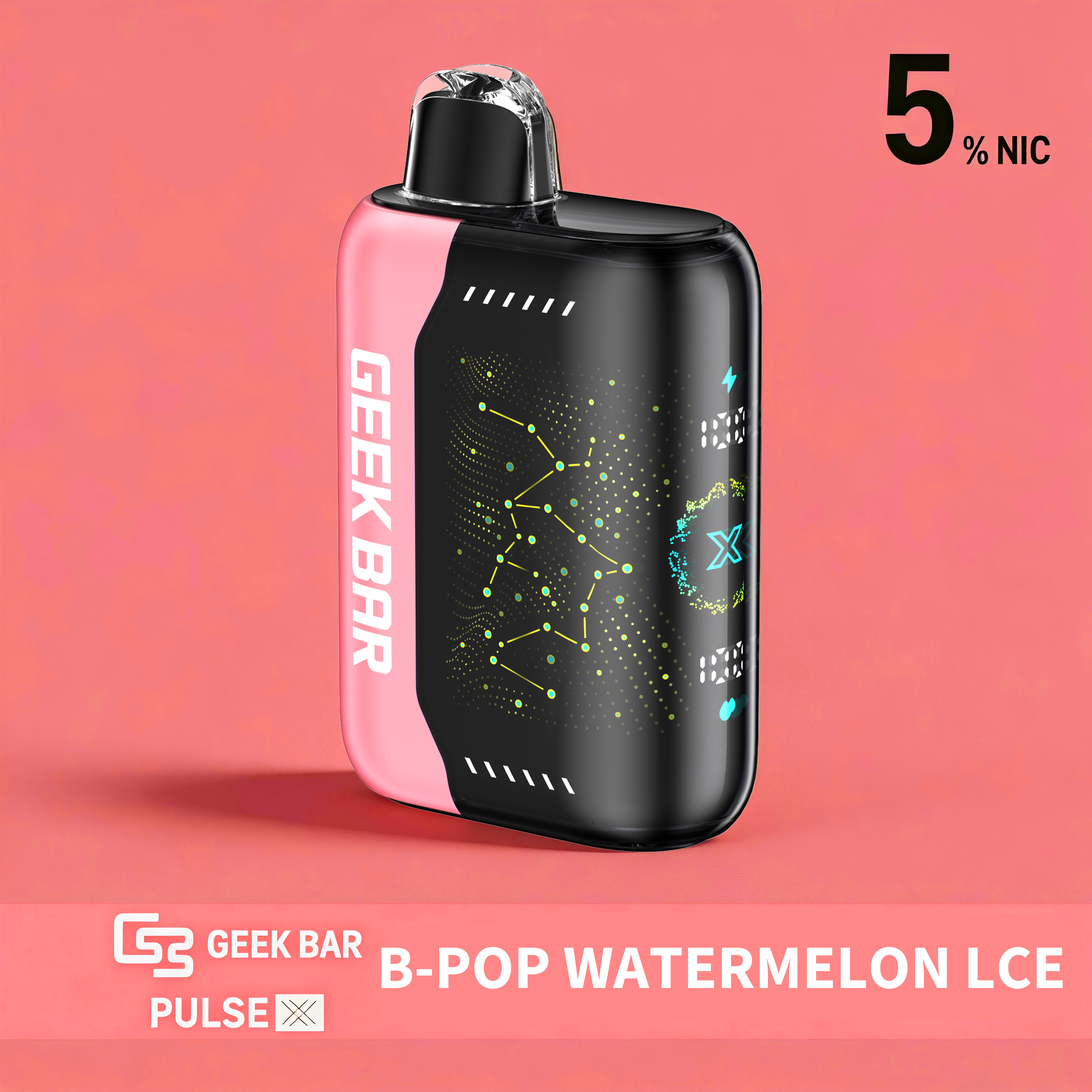 B-Pop Watermelon Ice Geek Bar Pulse X (Standard Version)
