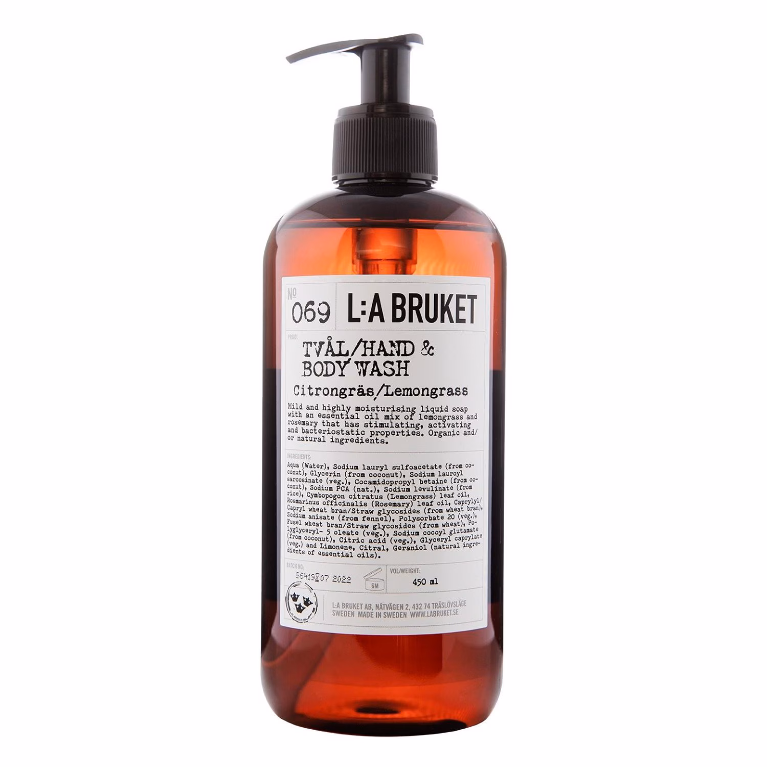 No. 069 Liquid Soap Lemongrass