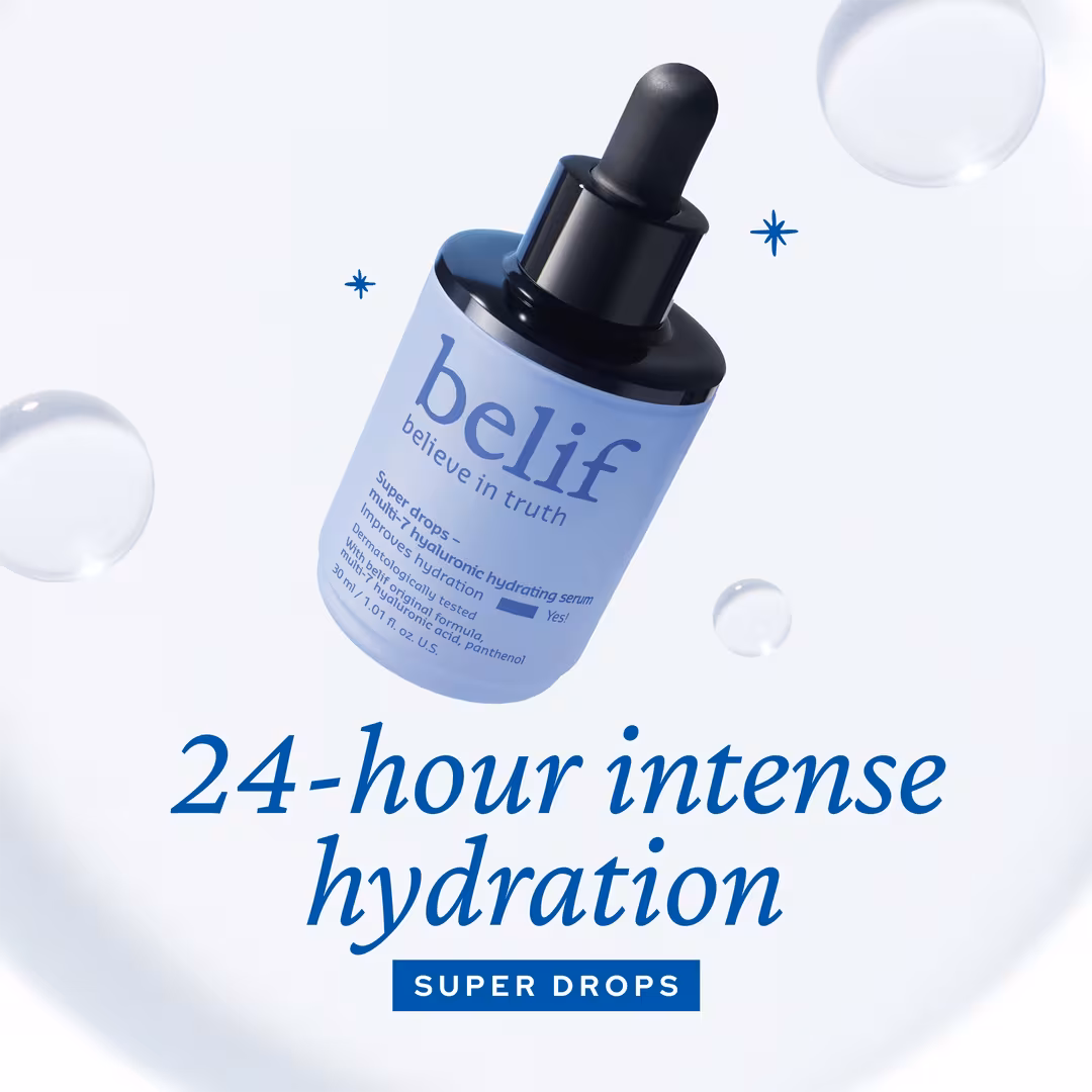 belif  Super Drops Multi-7 Hyaluronic Hydrating Serum
