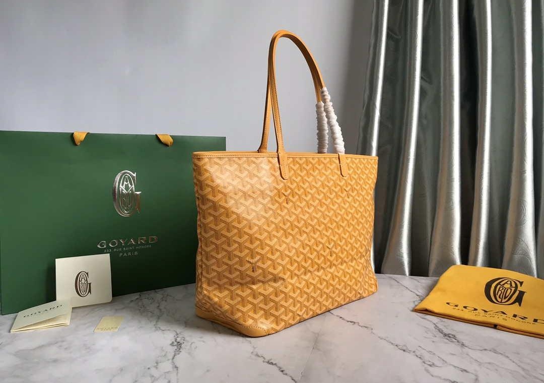 Replica Goyard MMLTY01CL03P Artois MM Bag Yellow
