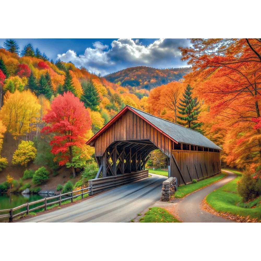 Puzzle 1000 El. Usa Collection: Autumn Splendor