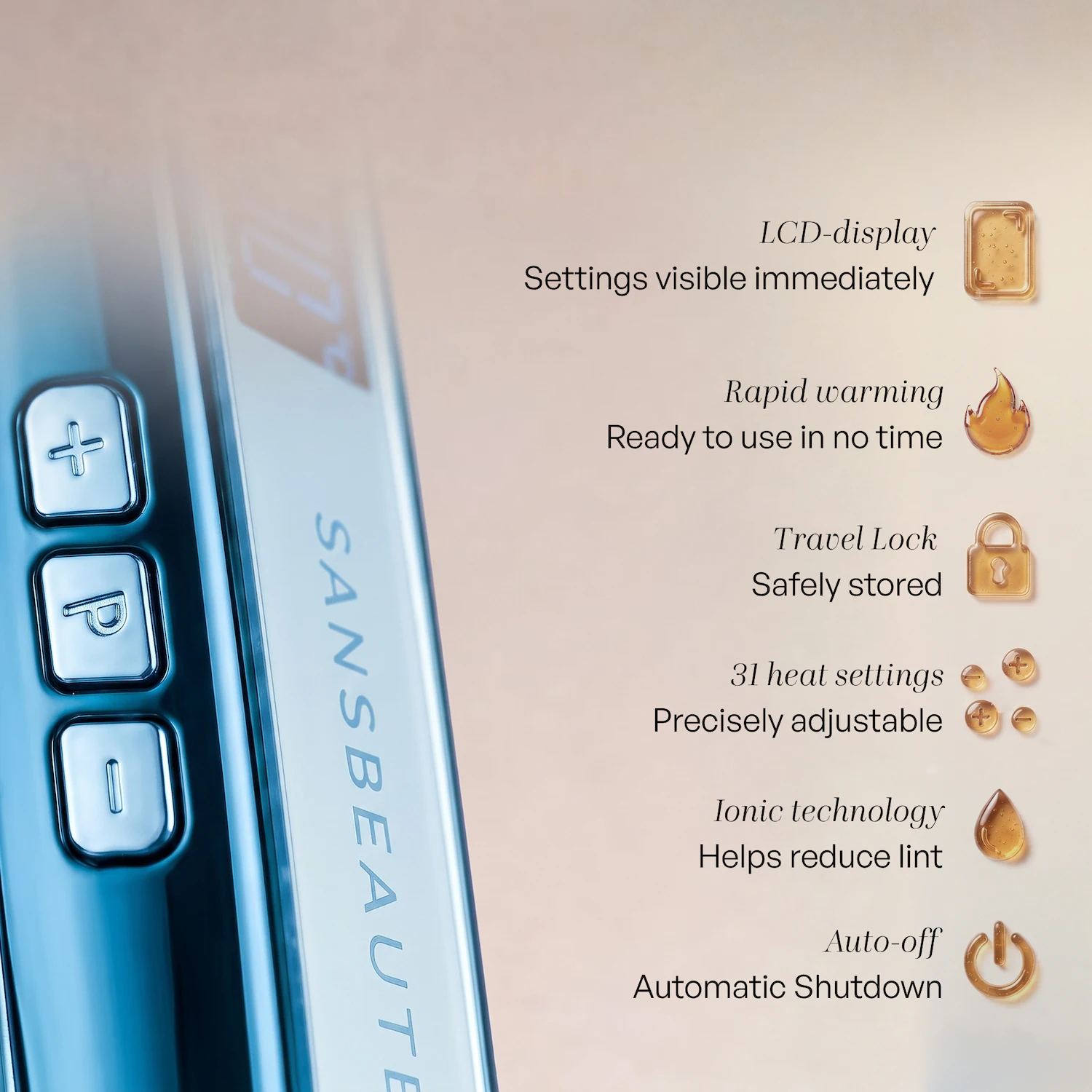 Professional Haarglätter – 2 in 1 – Lockenstab