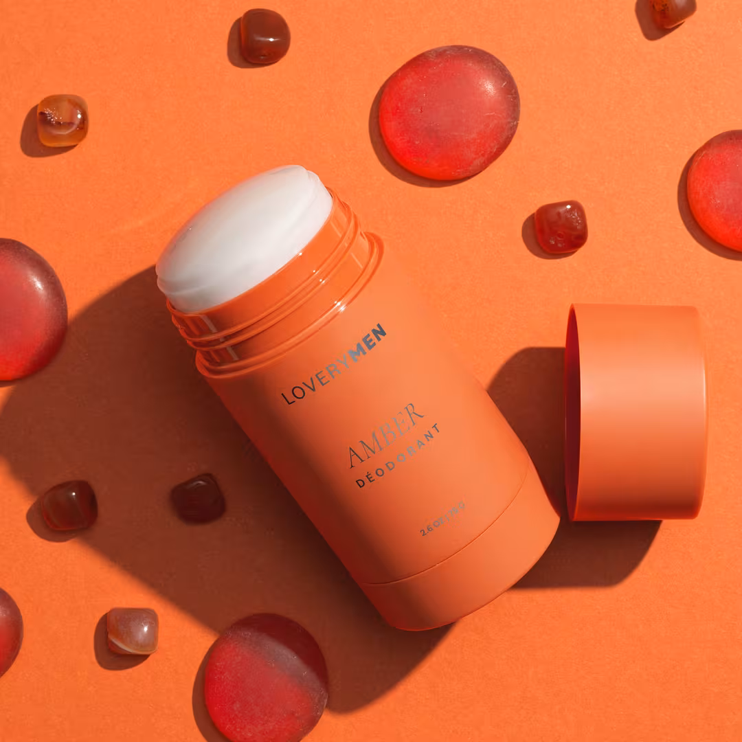 Lovery  Amber Aluminum-Free Deodorant Stick