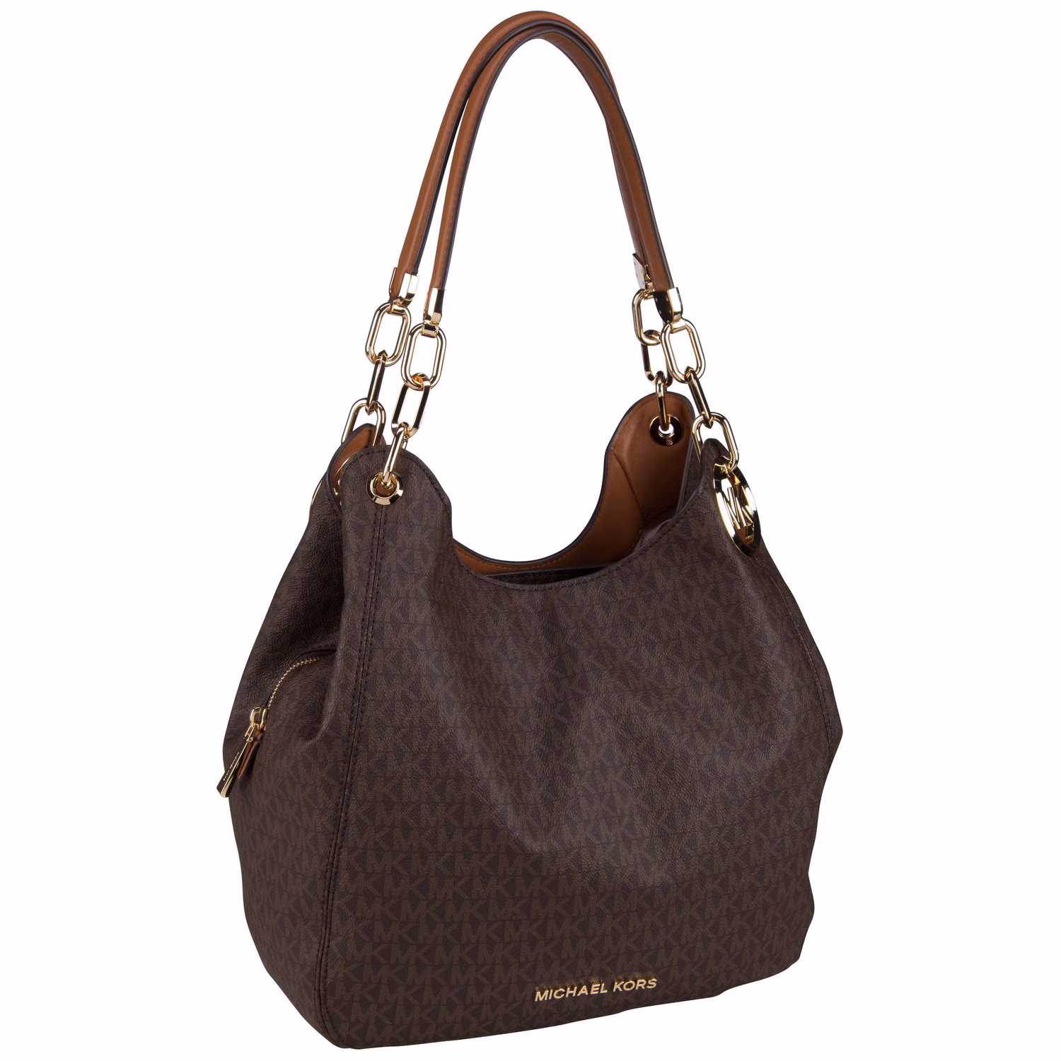Handtasche Lillie Large Chain Shoulder Tote MK Signature
