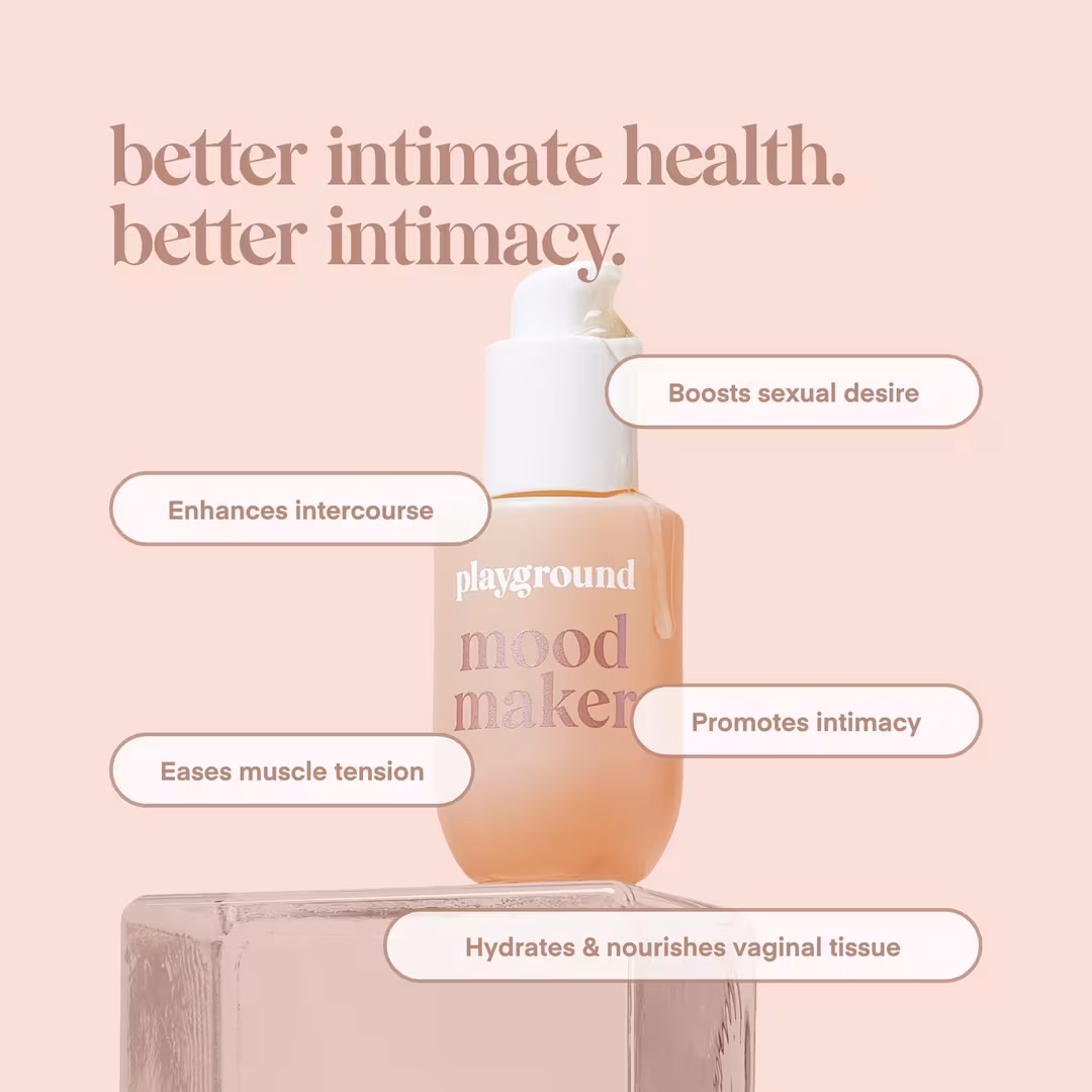Playground  Mood Maker Pleasure-Enhancing Intimacy Oil