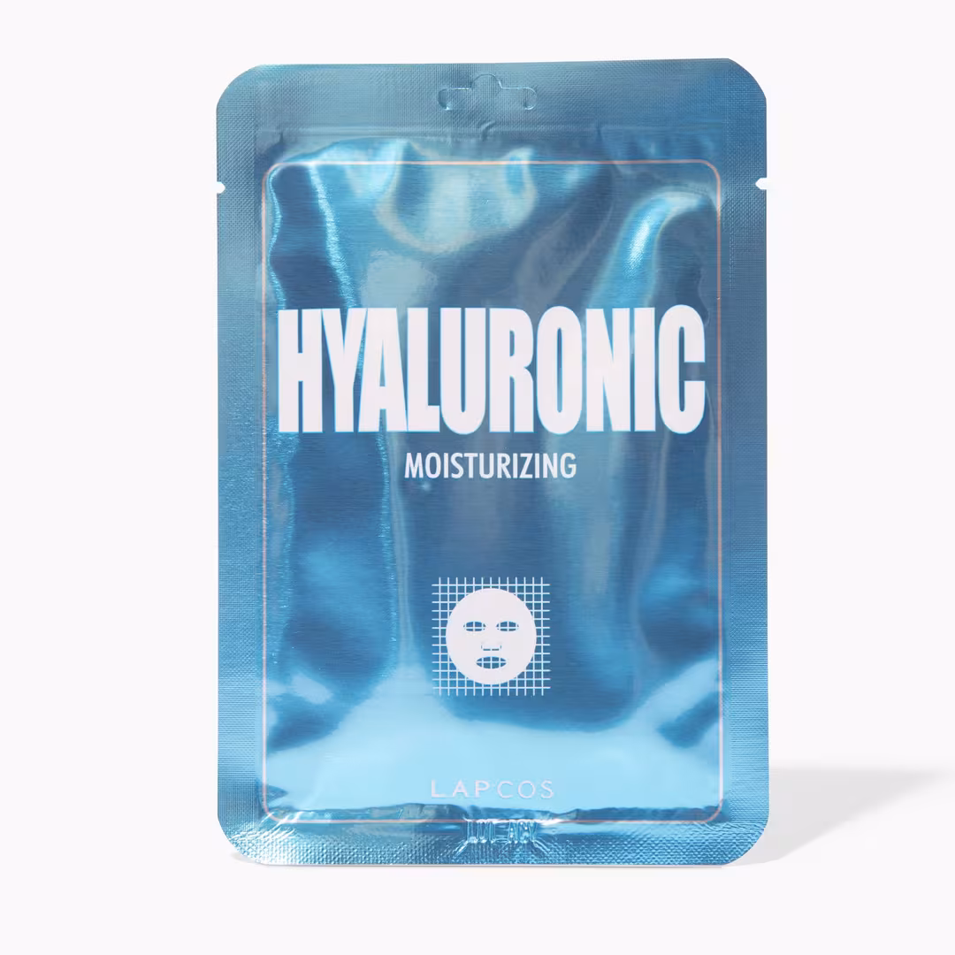 Lapcos  Derma Hyaluronic Acid Mask 5-Pack
