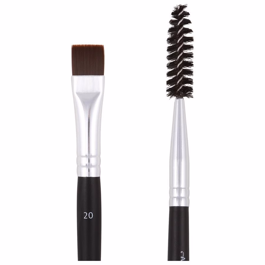 Brush(#20)-Duo Brow/Eye Liner Straight Cut/Spooley