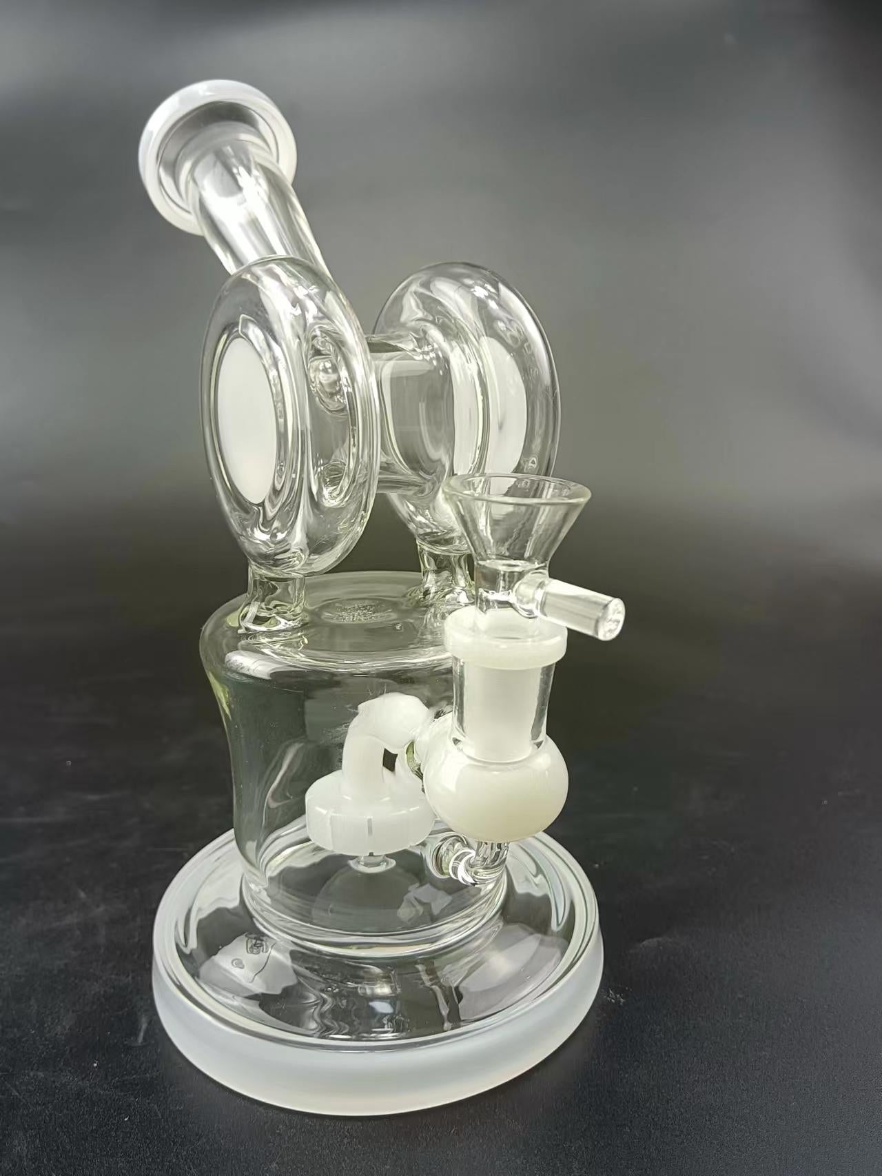 8 Showerhead Perc Double Chamber Dab Rig