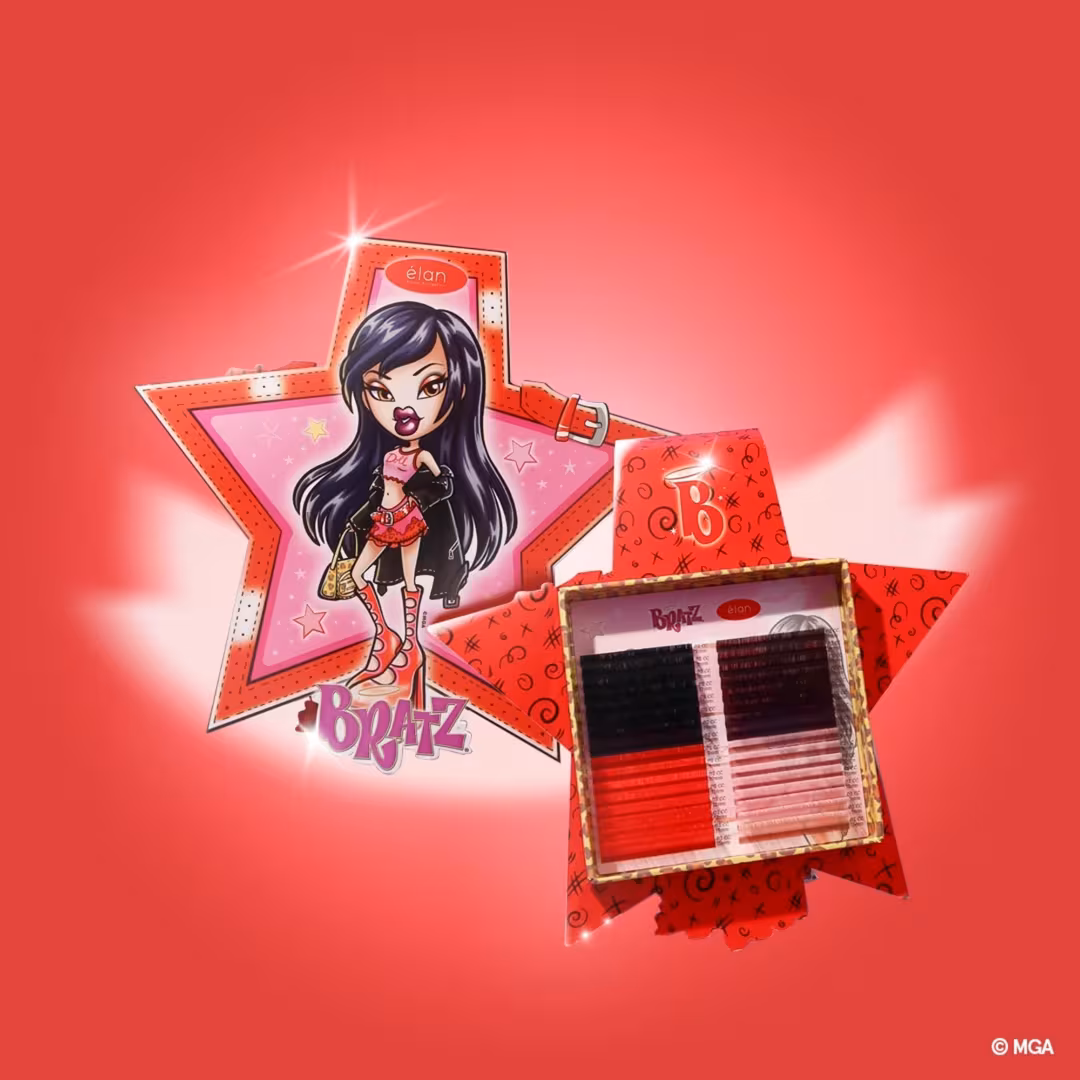 élan beauté & supplies  Bratz Jade Big Boi Lash Tray