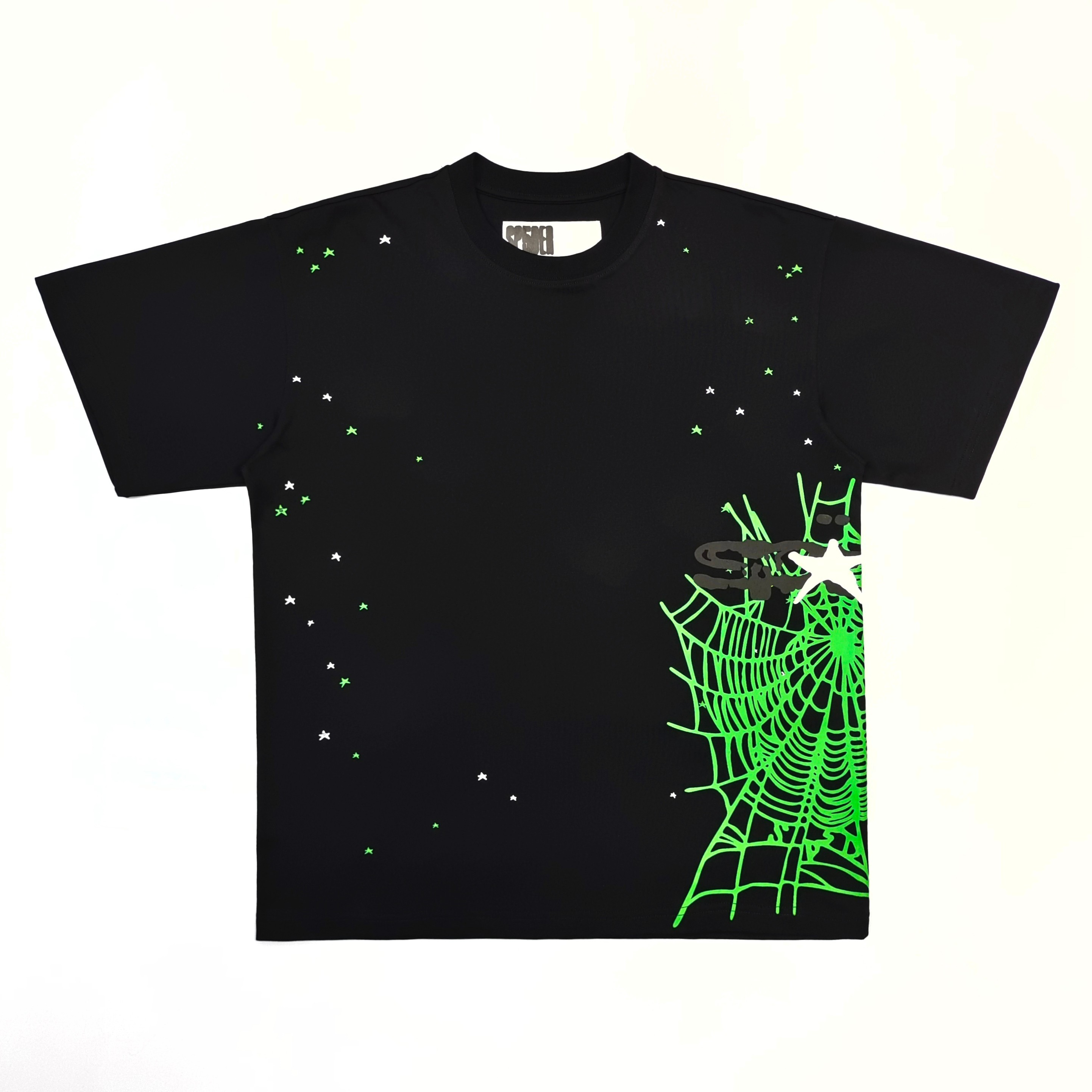 1:1 SP side green mesh black T-shirt