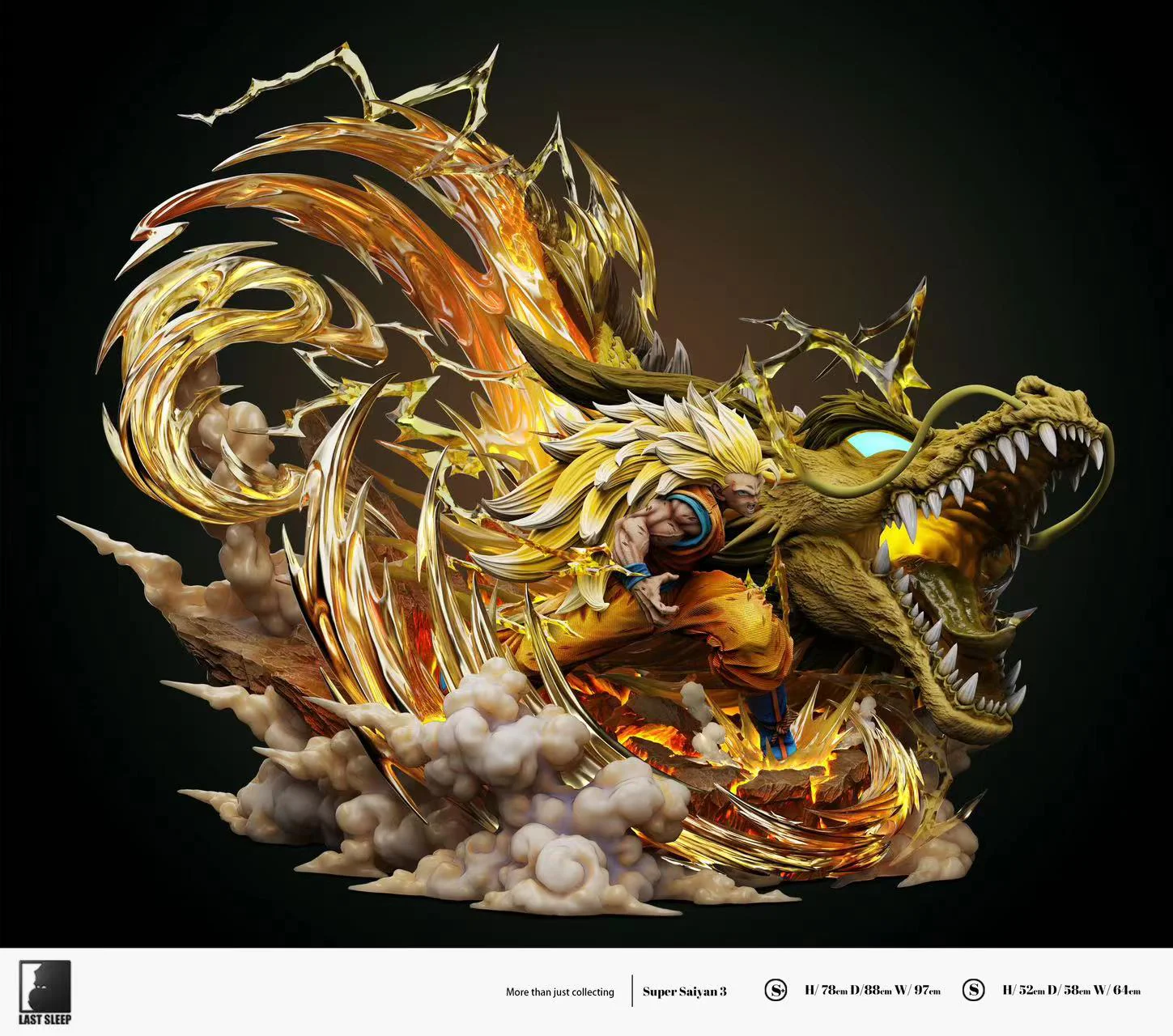 Dragon Ball - Last Sleep Studio Super Saiyan 3 Goku