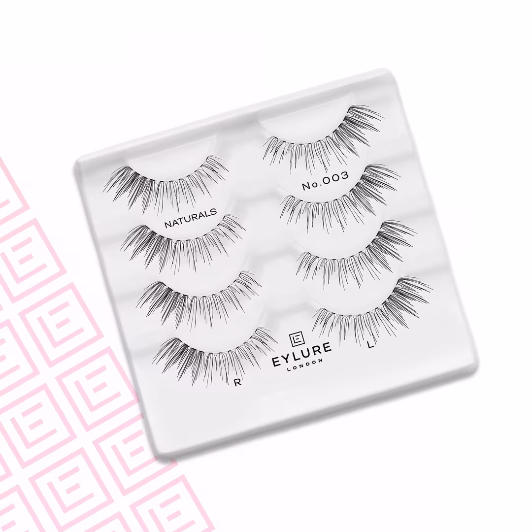 Eylure  3/4 Length Naturals Accent No. 003 Eyelashes Multipack