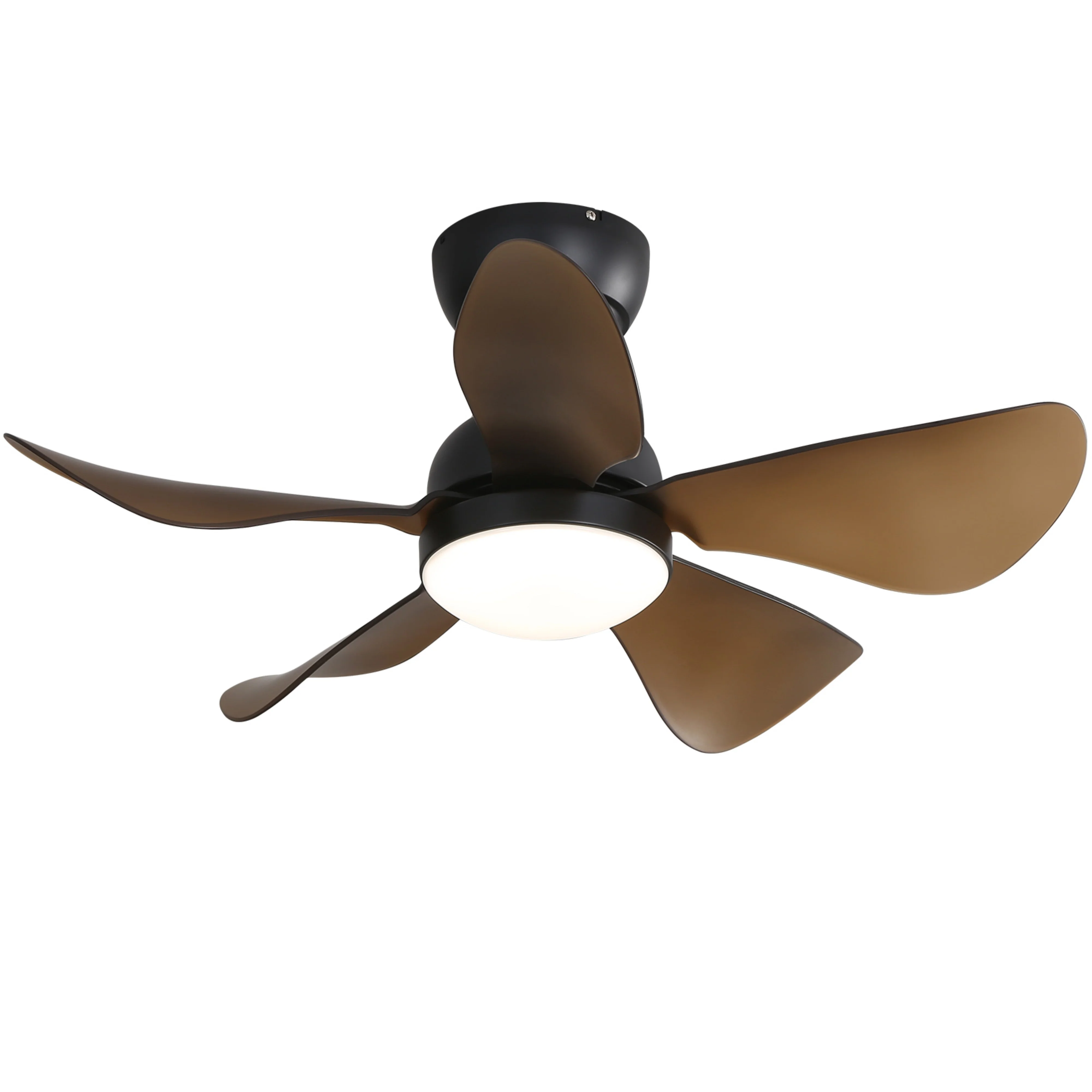 Sofucor 29" Quite Kitchen Ceiling Fan with Light Flust Mount,5 Blades, Reverse Airflow
