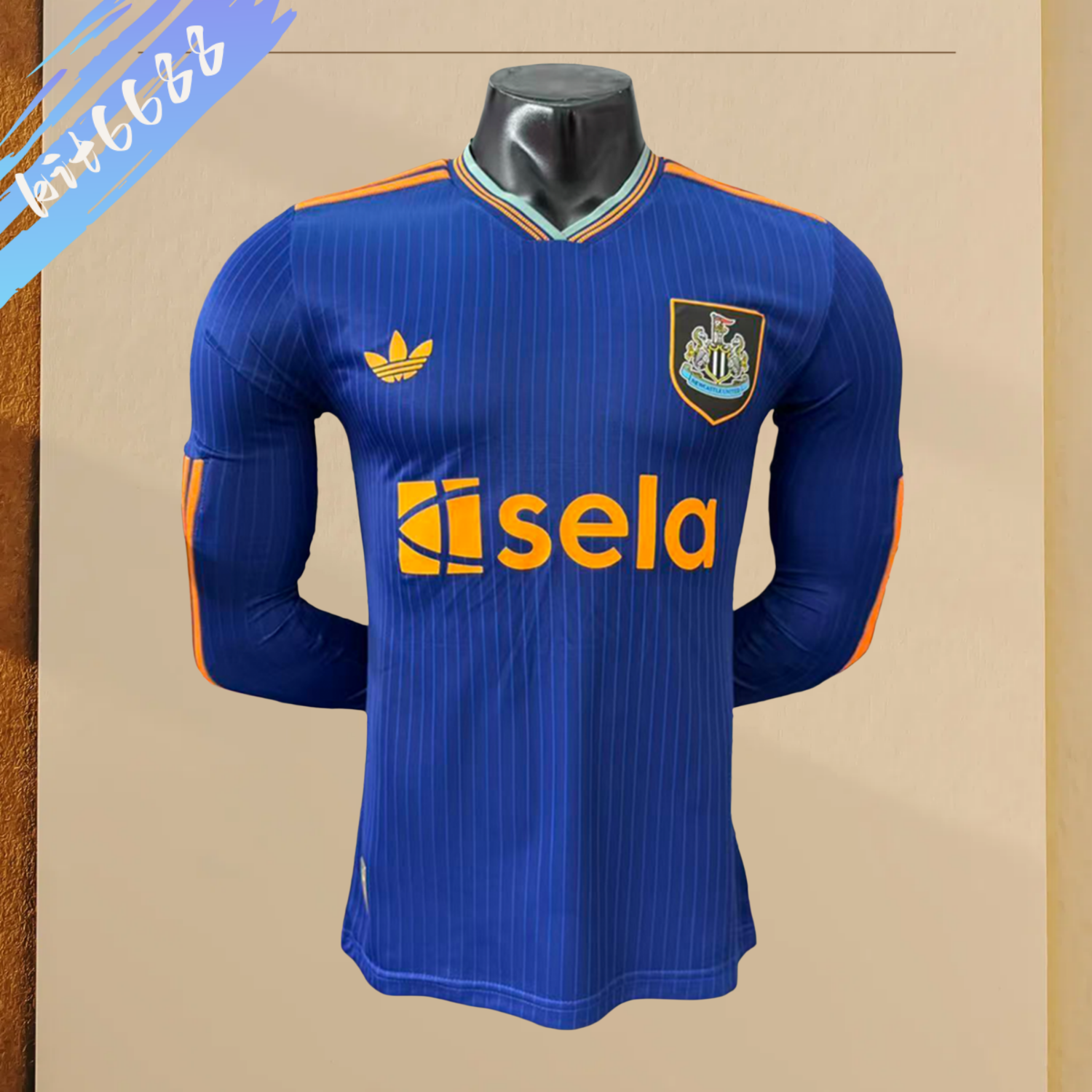 2025/2026 Newcastle United long-sleeved third football shirt (player version)