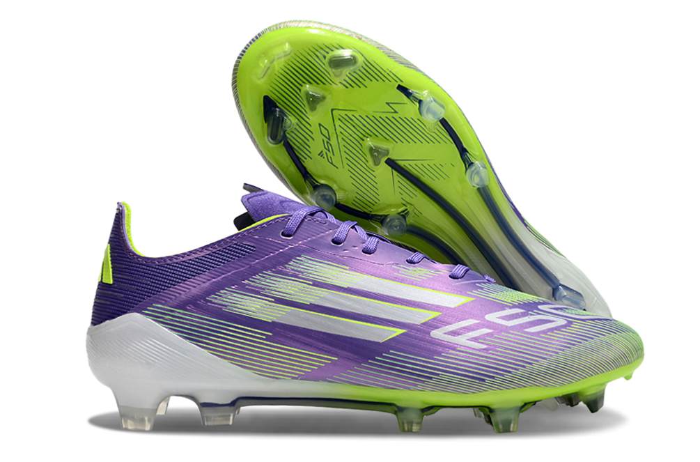 F50 Elite AG Radiant Blaze - Purple RushFootwear WhiteLucid Lemon
