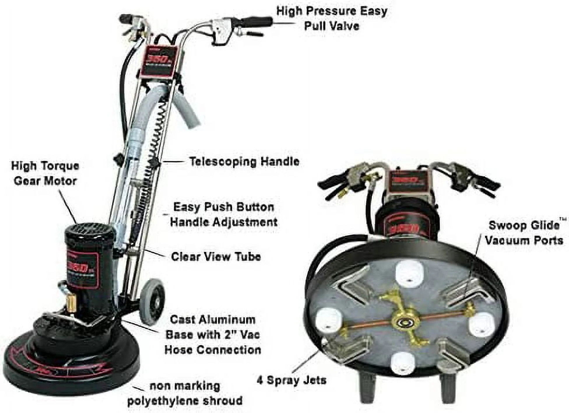Mytee HP60 Spyder Automotive Heated Detail Extractor